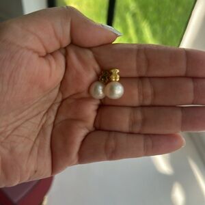 Tous sweet dolls earrings 18k gold authentic